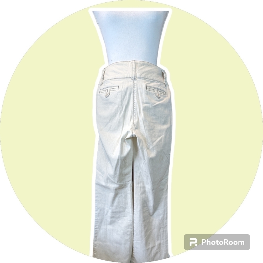 International Concepts Summer Cream White Pants SZ 6 - Picture 4 of 12
